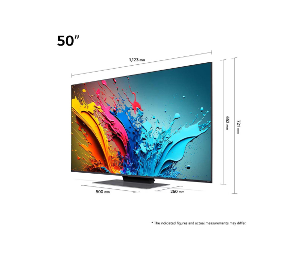 LG 50QNED87T3 4K QNED 120Hz, Precision Dimming, Slim - 1377866 - zdjęcie 3